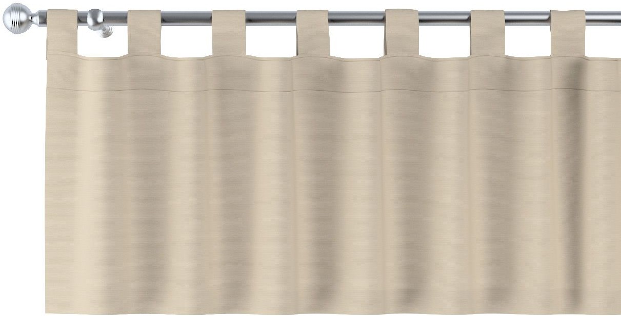 Dekoria Lambrekin na szelkach Caffe Latte beżowy) 390 × 40 cm Cotton Panama 1358-702-01
