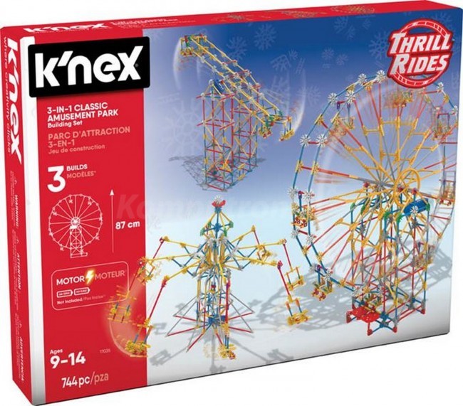 Knex 3w1 Wesołe Miasteczko zestaw konstrukcyjny