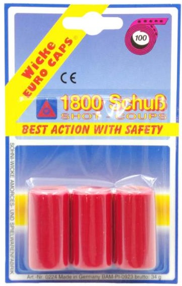 Sohni-Wicke Kapiszony na taśmie 100-shot 1800 shot 0224 Wicke blister