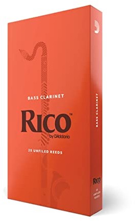 Rico 3.0 stroiki do klarnetu basowego (25 szt.) REA2530