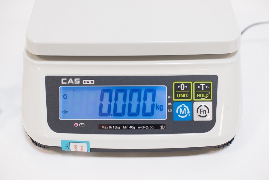CAS Waga licząca SW-II CR15 RS 15kg WagaprostaCASSW-IICR15RS15kg