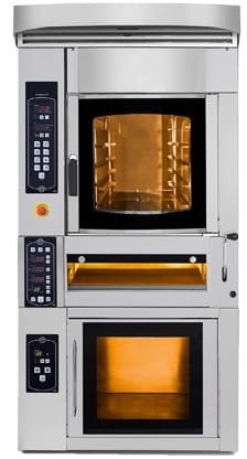 Resto Quality Elektryczny piec piekarniczy | modułowy | obrotowy | 5x 400x600 | 4x30 cm | 20 kW | PM-D-K 5+4 PM-D-K 5+4