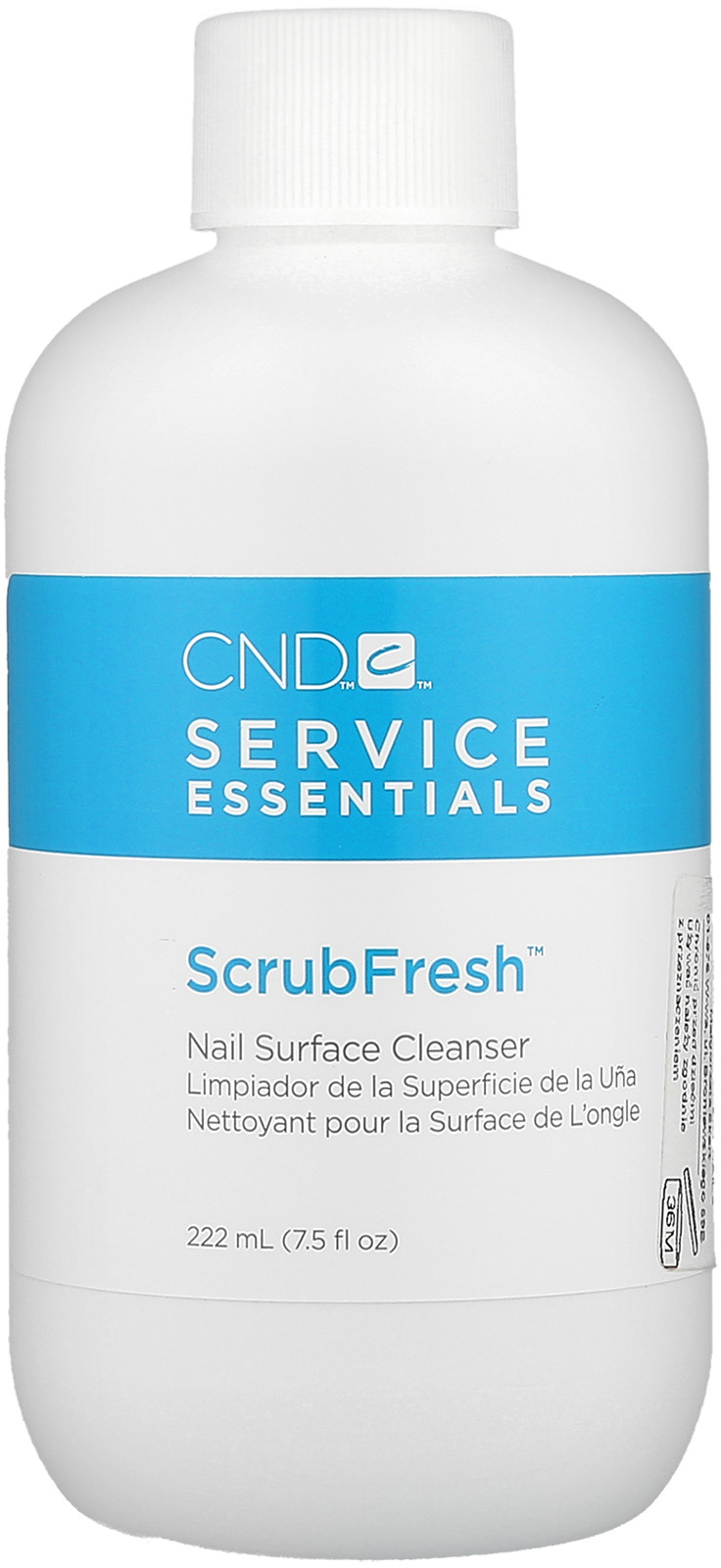 CND CND ScrubFresh Preparat oczyszczający płytkę paznokcia 222ml 0000058561