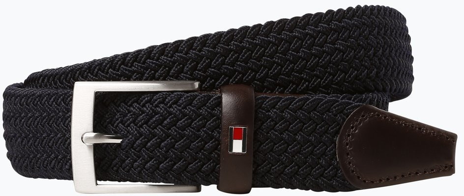 Tommy Hilfiger Pasek męski, niebieski
