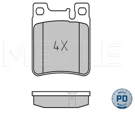 Wulf Gaertner Autoparts Zestaw klocków hamulcowych, hamulce tarczowe Wulf Gaertner Autoparts 025 213 0515/PD