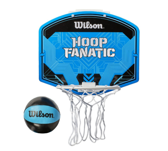 Zdjęcia - Pozostałe akcesoria Wilson Tablica do koszykówki  Hoop Fanatic Mini Hoop (kolor Niebieski, rozm 