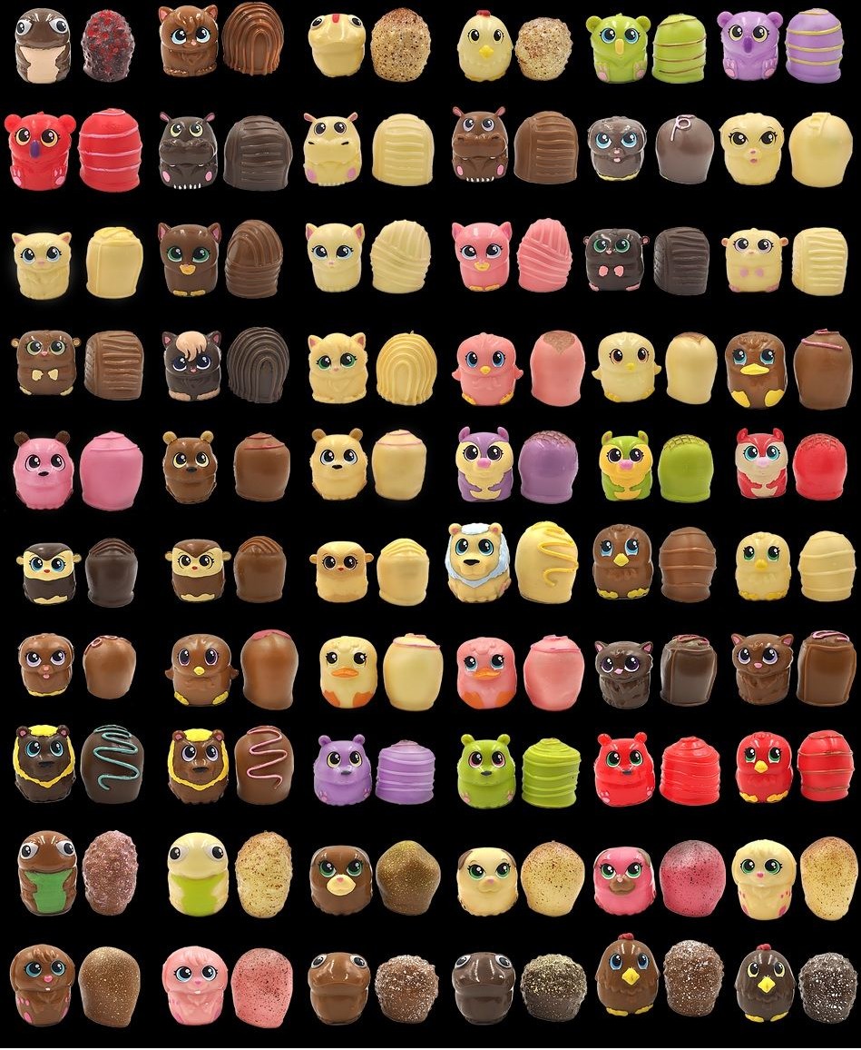 Tm Toys CHOCOTINIS MUFINKA PRALINKA ZWIERZĄTKO FIGURKA 3+ Książki z rabatem 70% zabawki z rabatem 50%