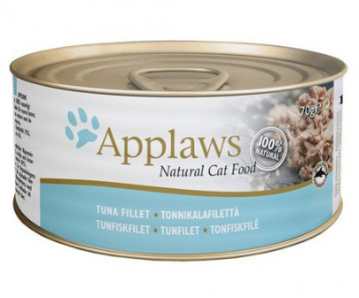 Applaws Cat Tin Tuna Fillet 12x(6x156g) mokra karma dla kotów Filet z tuńczyka