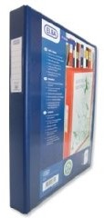 Emgee emgee ring binder PCW sztorc 4 pierścienie D 40 MM pojemność A3 2 sztuki niebieska 400009731