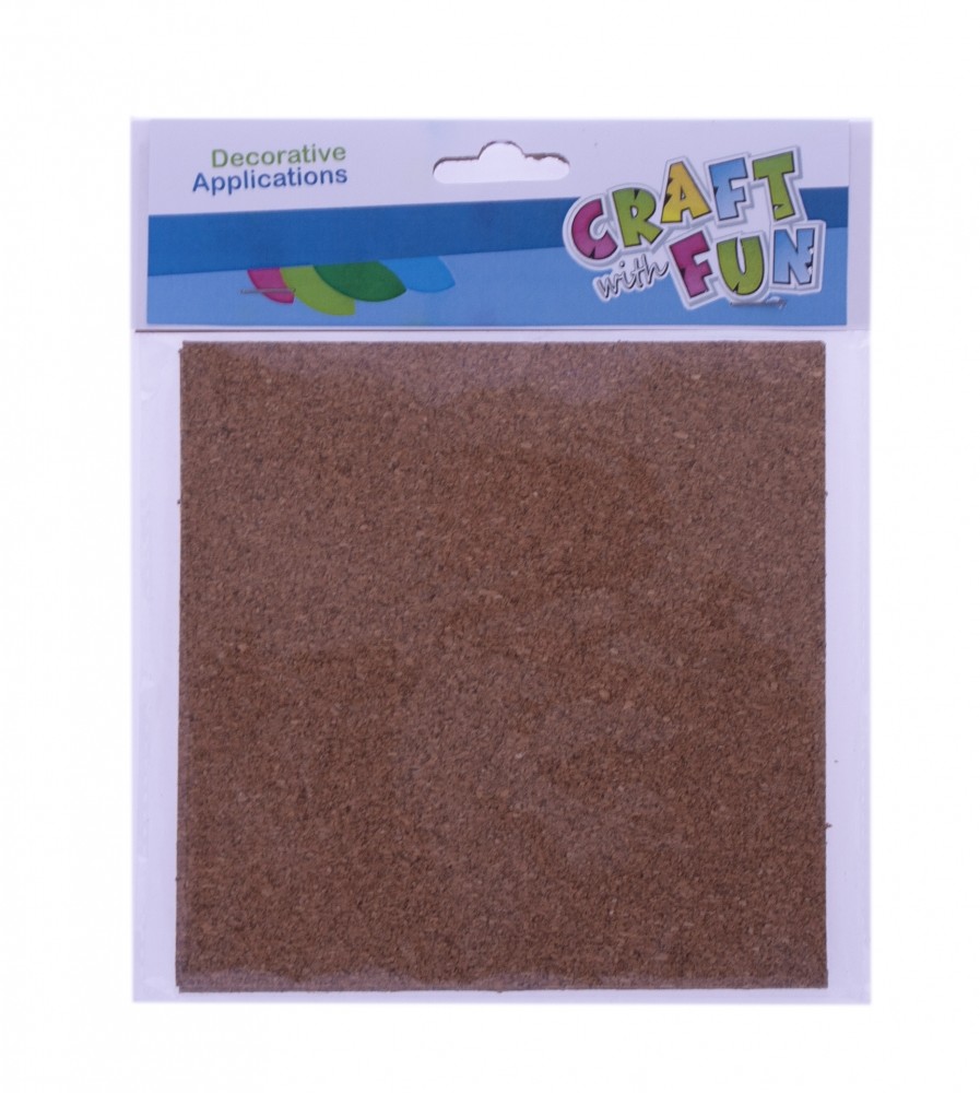 Craft with Fun Ozdoba dekoracyjna Korek 15x15 2szt Pbh 12/144