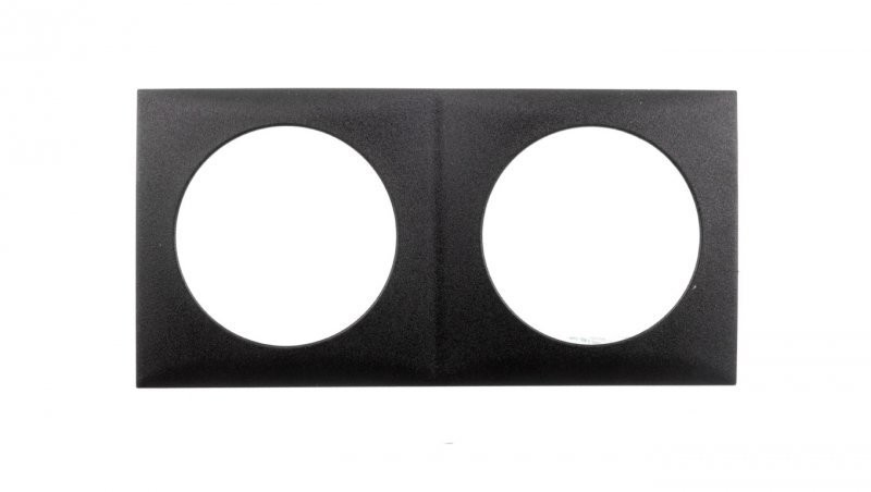 Hager polo Ramka podwójna antracyt matowy Integro Flow 0918262515 0918262515