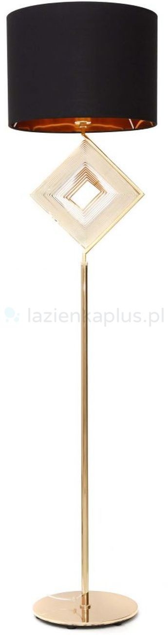 Lumina Deco Deco Deco Benardi lampa stojąca czarny złoty LDF5529GDBK