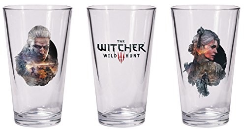 Dark Horse Deluxe Zestaw szklanek do Witcher pint ciri & czarnoksiężnik