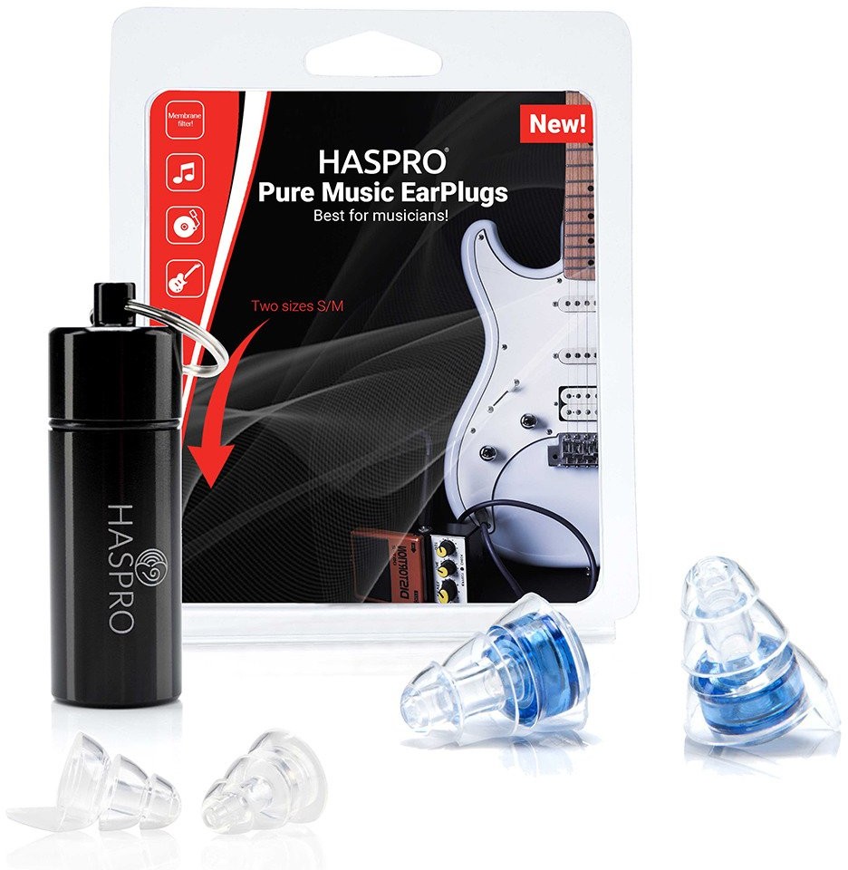 Haspro Stopery zatyczki do uszu dla muzyków Haspro Pure Music EarPlugs 37447-uniw