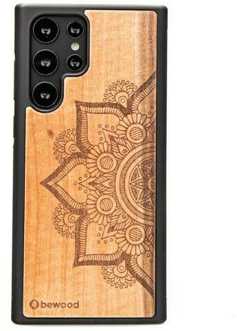 Bewood Drewniane etui Samsung Galaxy S22 Ultra Mandala Jabłoń BWD09337