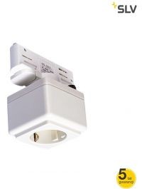 SLV SPOTLINE EUTRAC 3f gniazdo biała 1001525
