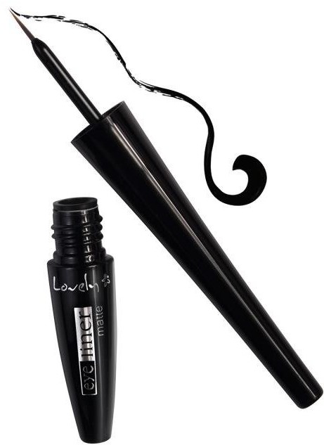 Lovely Eyeliner Matte matowy eyeliner do oczu Black 2g 81841-uniw