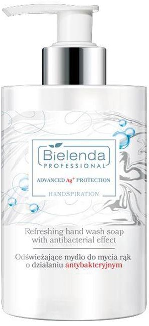 Bielenda PROFESSIONAL handspiration odświeżające mydło do mycia rąk o właściwościach antybakteryjnych 290g P132493