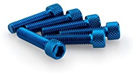 Puig 0544 A blister 6 śrub, M6, 25 mm, niebieski 0544A