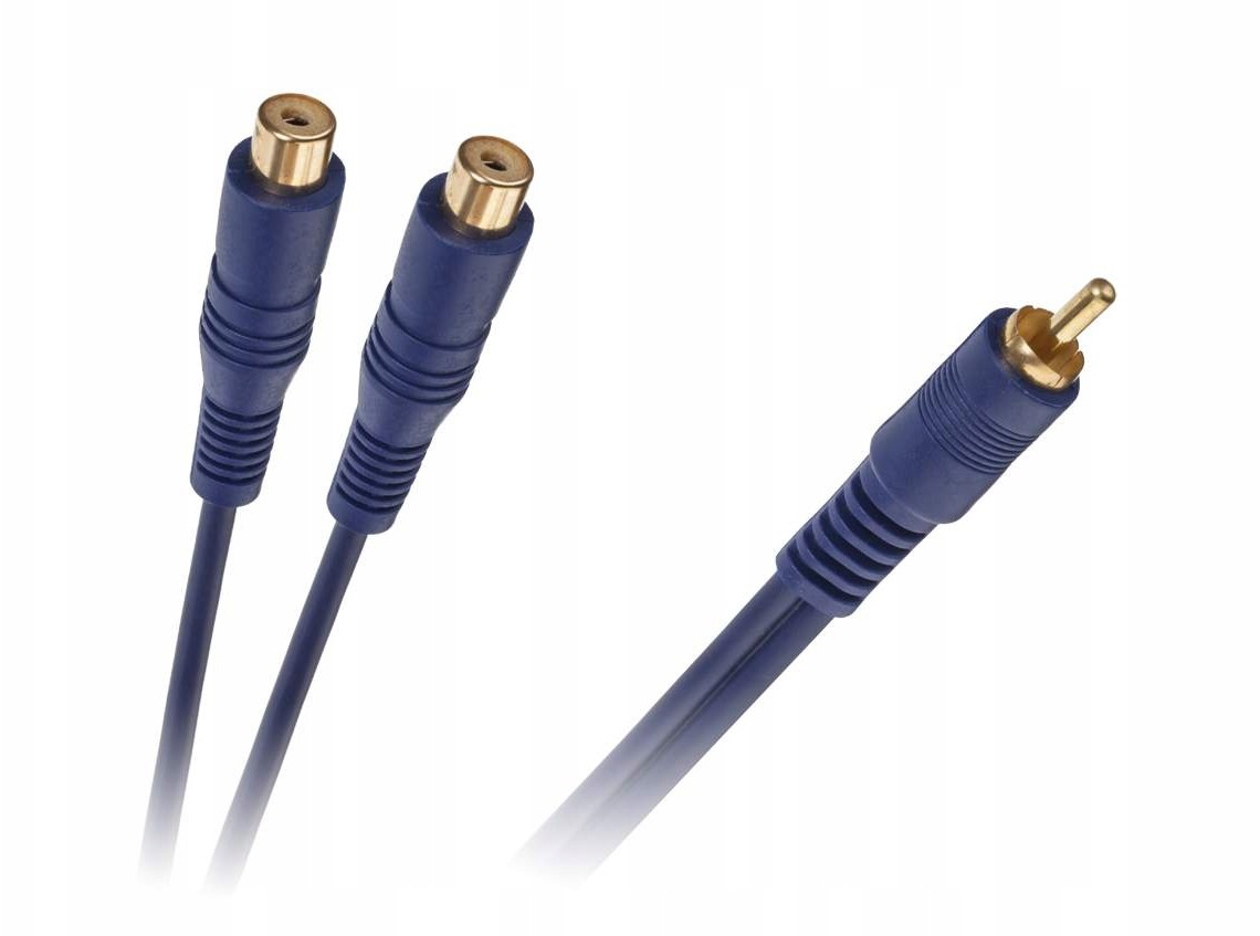 Kabel 1 X Rca Wtyk - 2 Gniazda Rca 0.2M