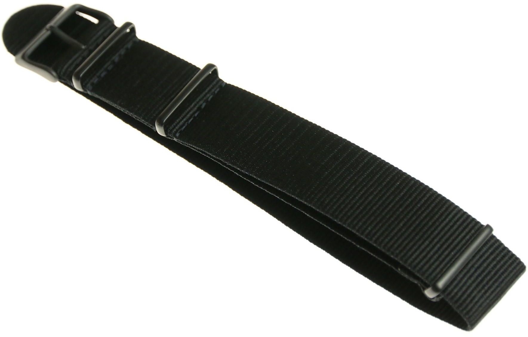 VOSTOK EUROPE Pasek do zegarka Vostok Europe Pasek Expedition Nylon 4200) czarny czarna klamra > GRATIS