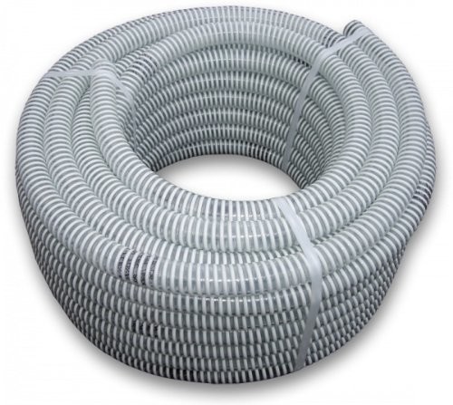 Bradas bradas saf25 Węża ssącego/wąż ciśnieniowy, Ali-Flex, długość: 25 m, 7 Bar, średnica 25 MM, biała, 40 x 40 x 20 cm