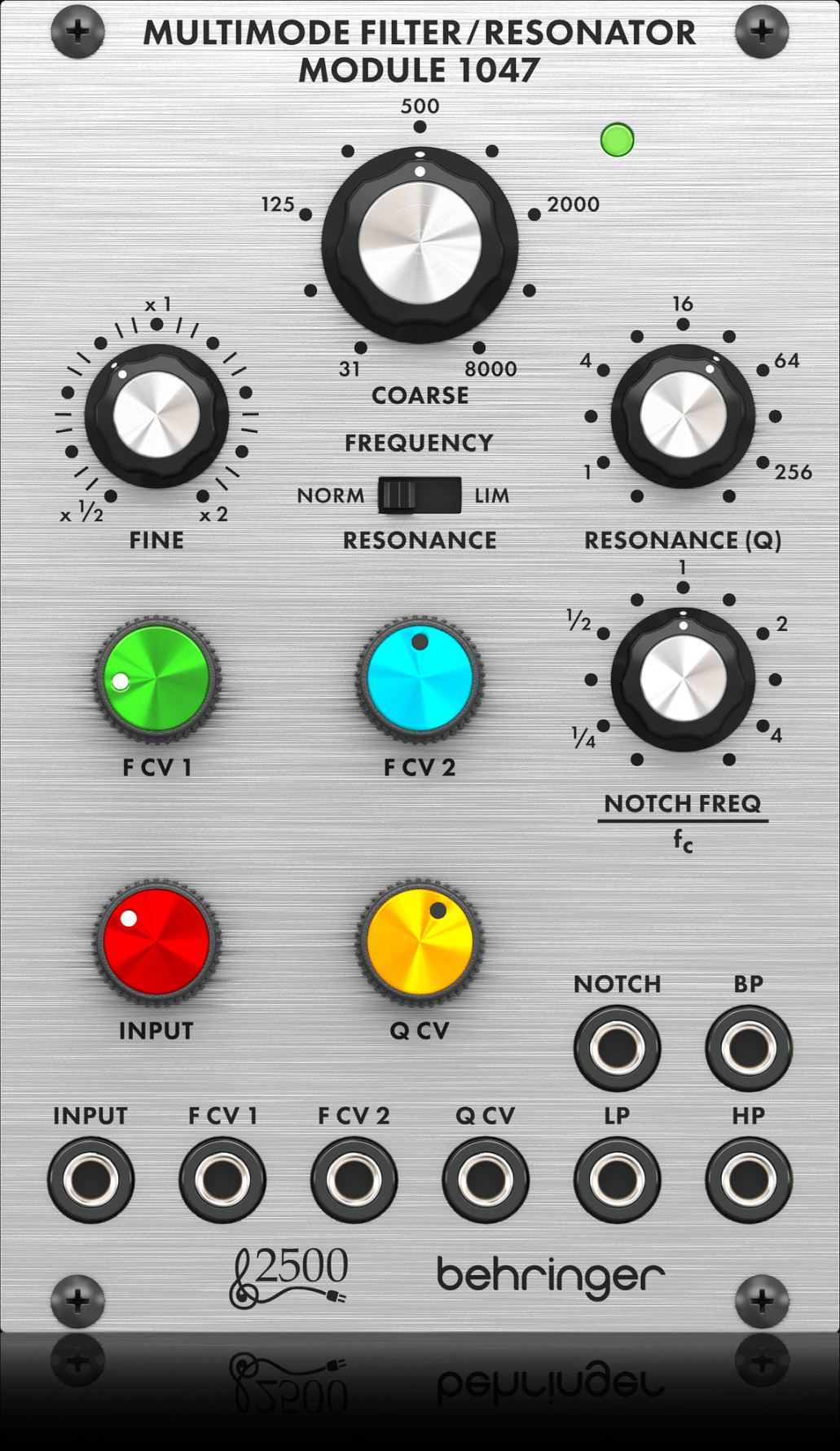 BEHRINGER Behringer 1047MULTIMODE FILTER/RESONATOR - Moduł syntezatora modularnego serii 2500