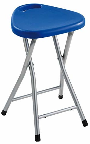Gedy tabouret repliable Plastic/métal Bleu  Gedy  G-co750500300