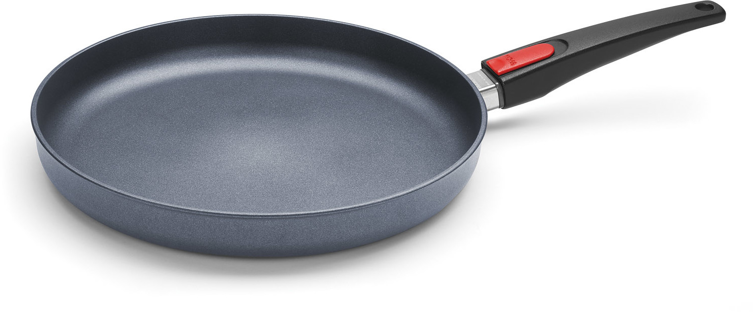 Woll Patelnia indukcyjna z odlewu 1532dpi Diamond Lite z wełny z trzonkiem ze zdejmowaną, średnica 32 cm, wysokość 5 cm 1532DPI