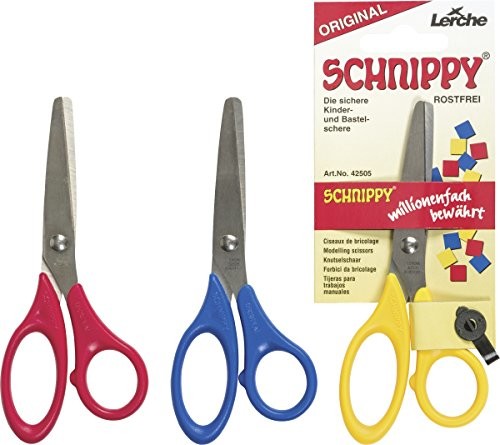 Baier & Schneider GmbH & Co. KG Heyda 204889513 nożyczki do majsterkowania Schnippy 13 cm okrągłe dla osób praworęcznych