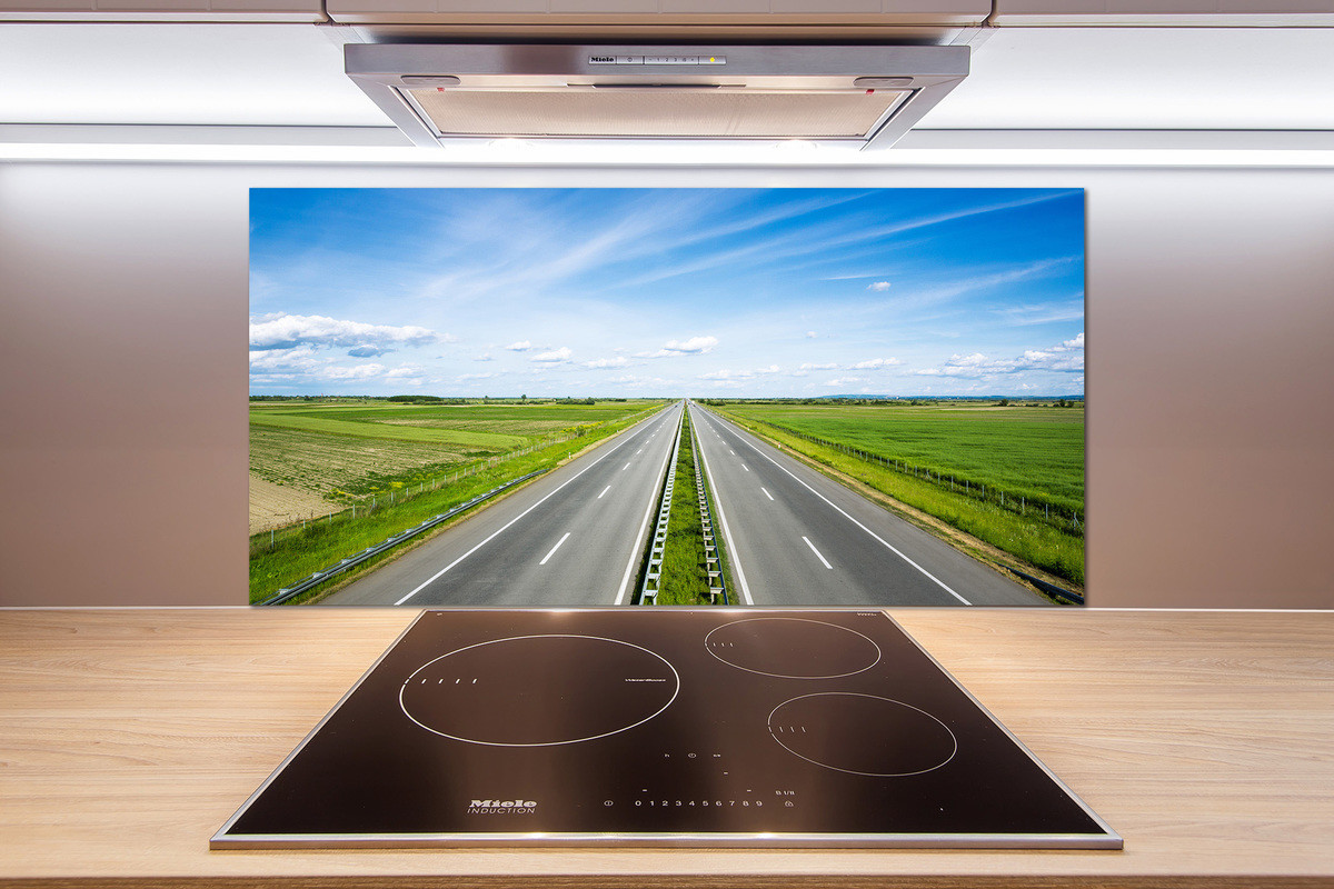 Panel dekor szkło Autostrada