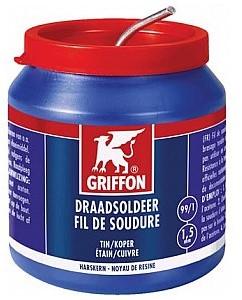 Griffon GRIFFON - drut do lutowania SOLDER WIRE - TIN/COPPER - 99/1 SC2652