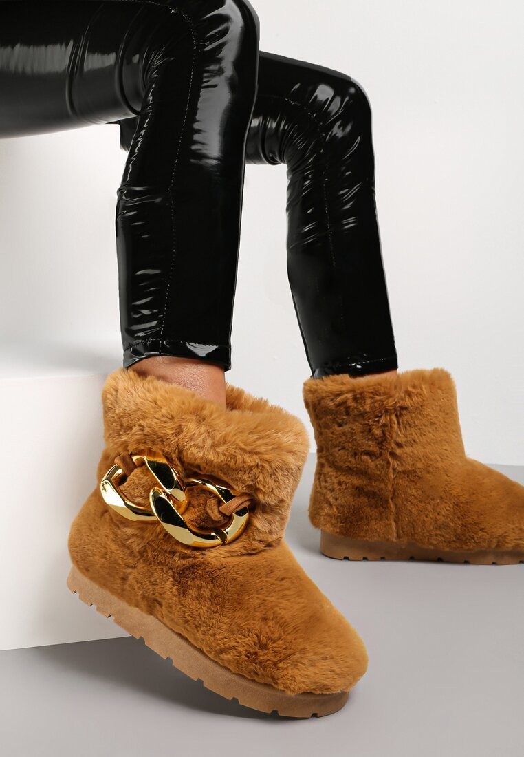 Camelowe Śniegowce Dephare