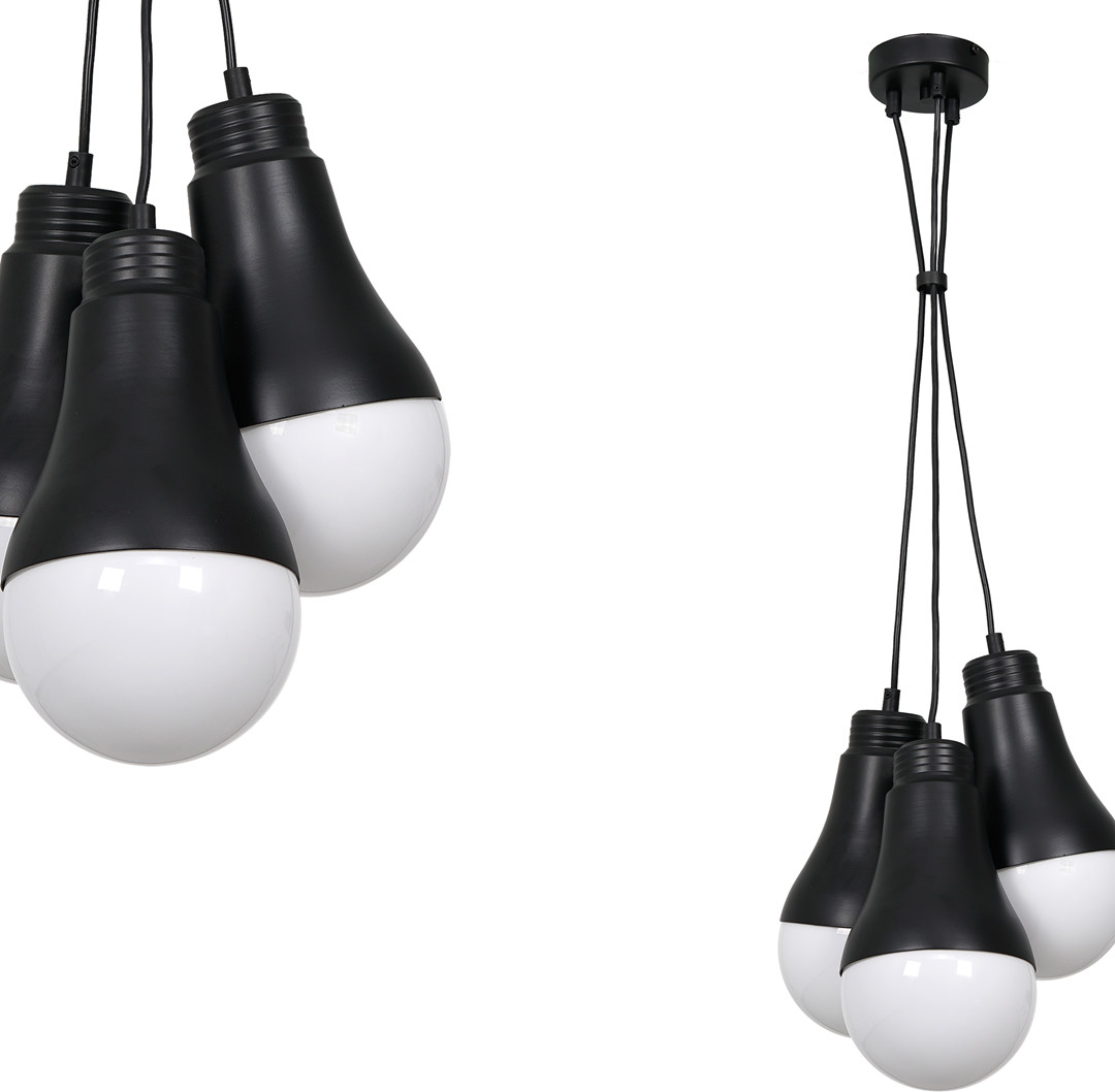 Milagro Lampa wisząca HELIOS BLACK 3xE14 40W MLP6470