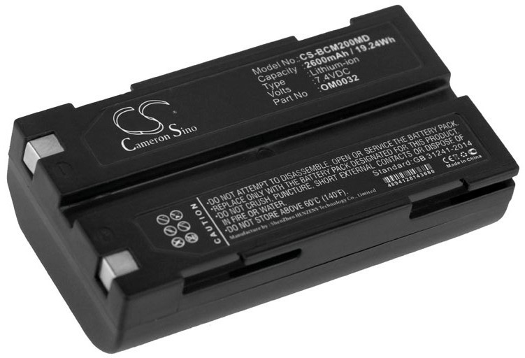 Cameron Sino BCI Capnocheck II Capnograph Pulse Oximeter OM0032 2600mAh 19.24Wh Li-Ion 7.4V Cameron Sino)