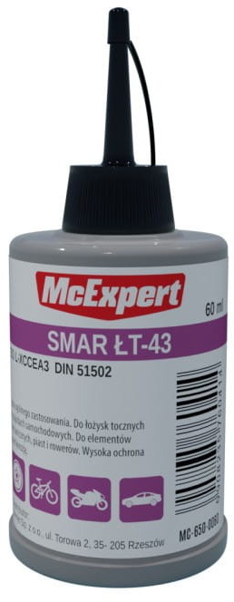 MCEXPERT* SMAR ŁT-43 BUTELKA Z MIESZKIEM 60ML MC-650-0060 [12569285]
