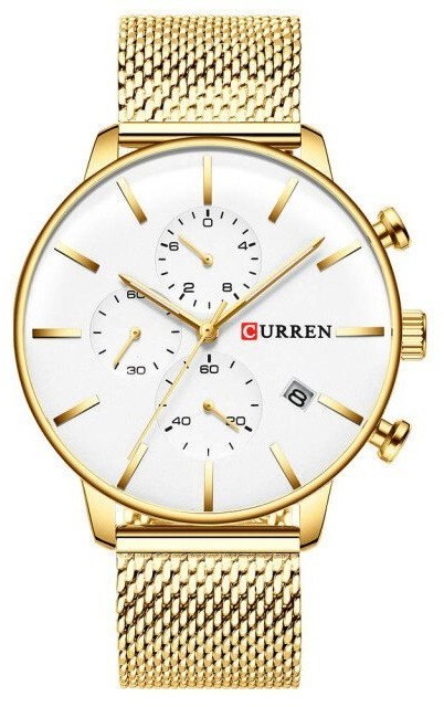 Curren ZEGAREK MĘSKI CURREN 8339 (zc015c) - CHRONOGRAF 8339