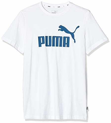 Puma Jungen ESS Logo Tee B T-shirt, White, 164 586960