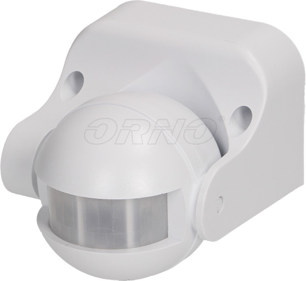 Orno Czujnik ruchu 180 st. IP44 1200W biały OR-CR-201/W