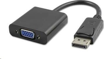 PremiumCord Adapter AV DisplayPort na VGA 15cm Czarny kportad05