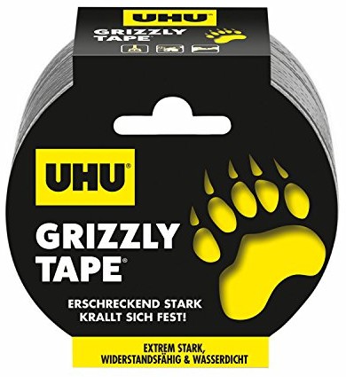 UHU Grizzly Tape firmy   51690  50 x 25 m  srebrny (trójpak)