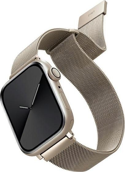 Apple Uniq Pasek UNIQ Dante Watch 4/5/6/7/SE 40/41mm Stainless Steel starlight UNIQ581SRL