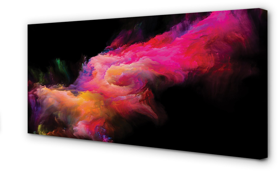PL Tulup Obrazy na płótnie Różowe fraktale 140x70cm