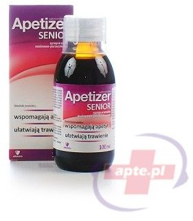 Aflofarm Apetizer Senior syrop o smaku malinowo - porzeczkowym 100ml