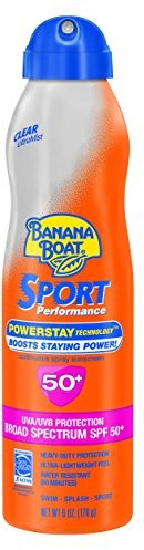 Banana Boat ultramist Przezroczyste zabezpieczenie przeciwsłoneczne Defense SPF 50, 6 uncje 13179