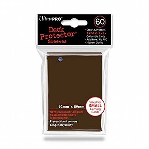 Ultra Pro Amigo Spiel + spędzania wolnego czasu  84028  ochrona przed Deck Small Sleeves 60, brązowy FBA_84028