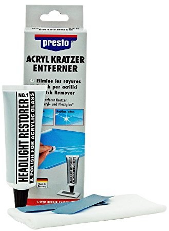 Presto presto 430114 preparat do usuwania zarysowań na szkle akrylom 430114