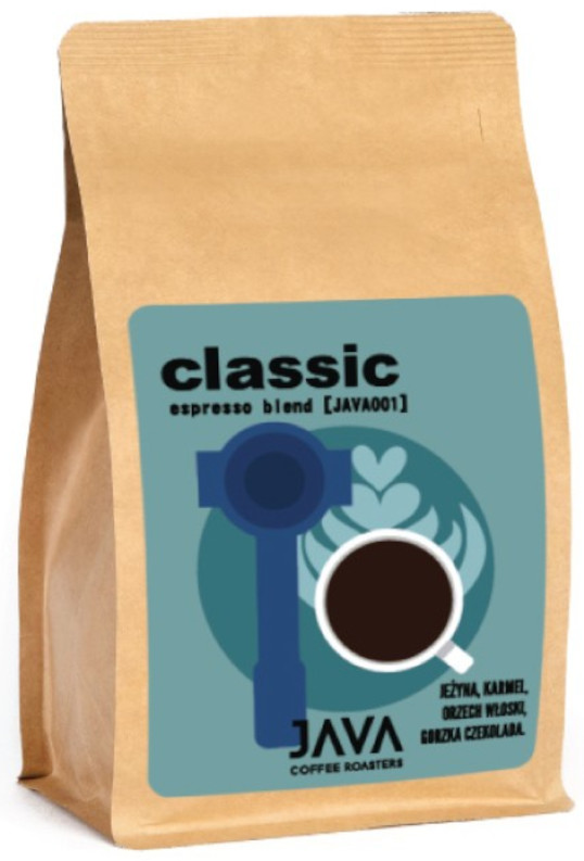 Java Coffee Roasters Classic Espresso Blend 001 250g JAV.Z.001.FIN.250
