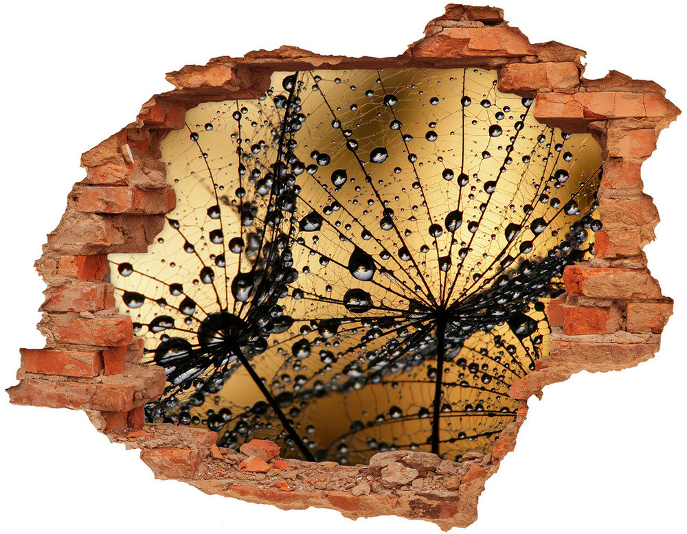 Wallmuralia.pl Samoprzylepna naklejka na ścianę Nasiona dmuchawca