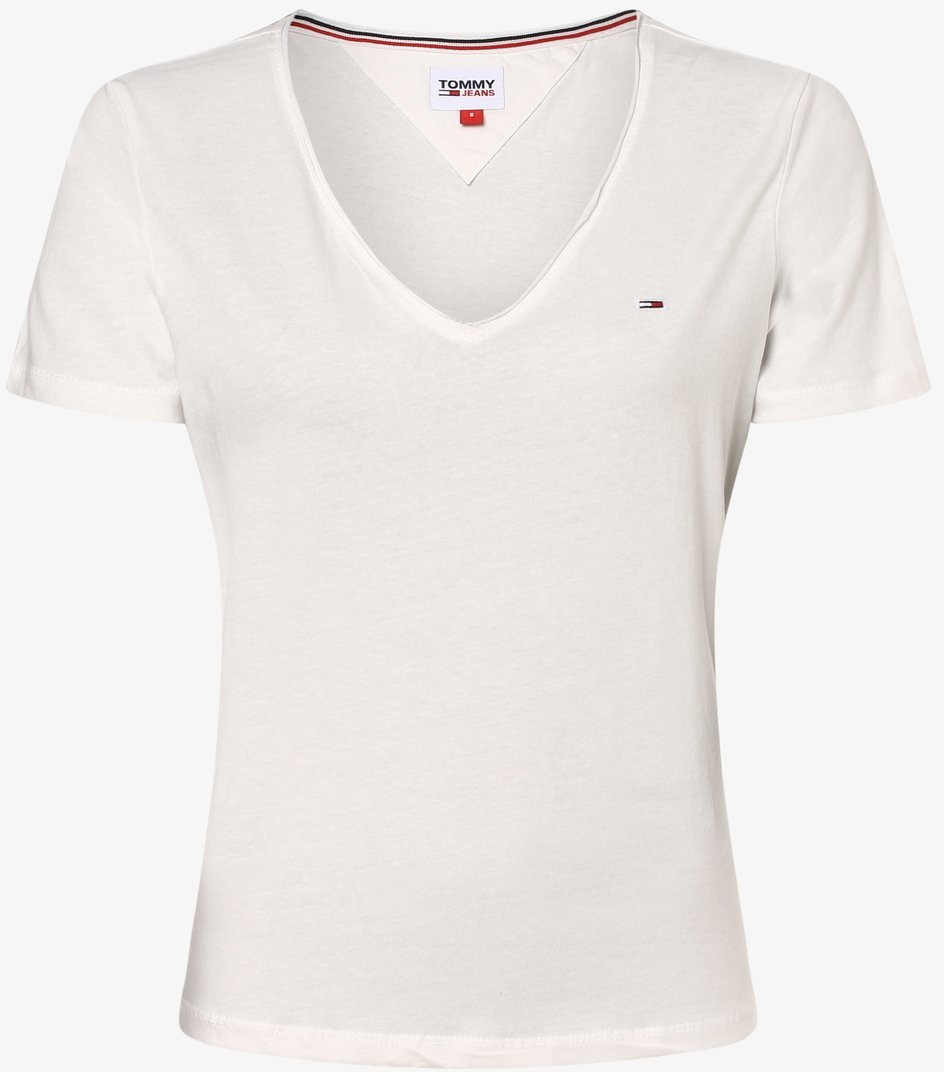 Tommy Jeans T-shirt damski, biały